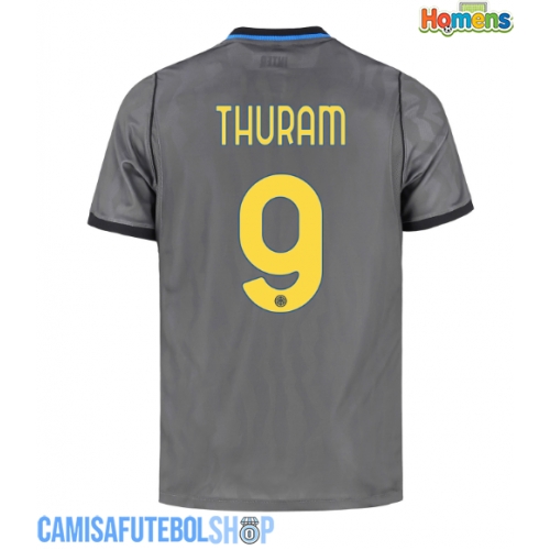 Camisa de time de futebol Inter Milan Marcus Thuram #9 Replicas 3º Equipamento 2026-27 Manga Curta